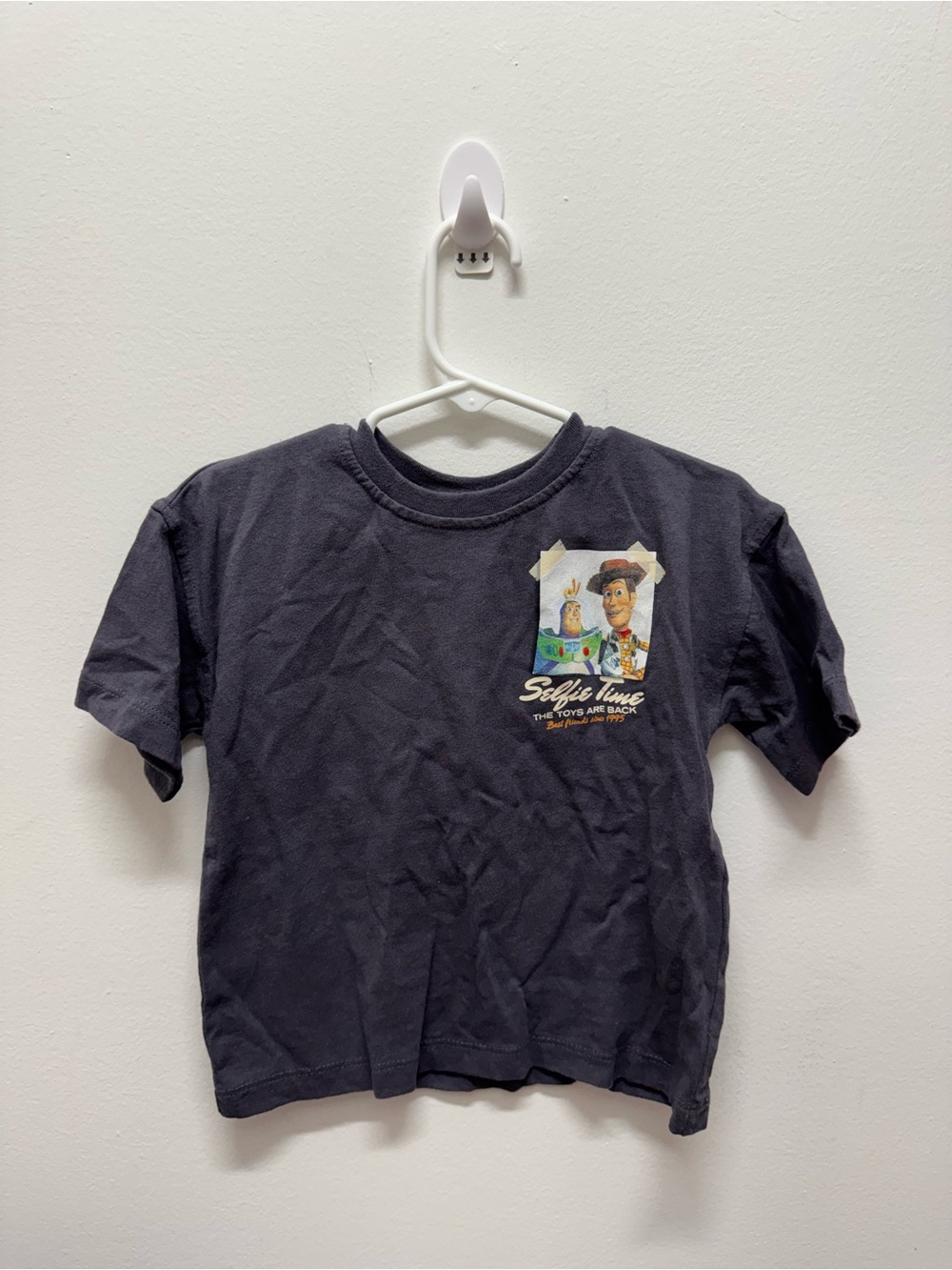 Zara Black Toy Story Woody Graphic Tee - Black